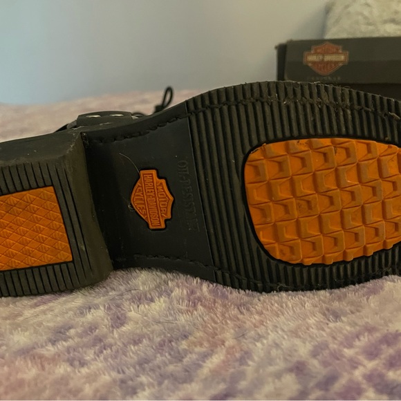 Harley Davidson Riding Boots- Size 9 Romy - Picture 3 of 5
